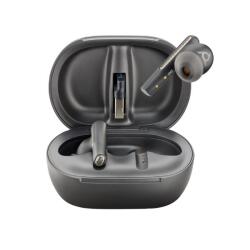 Poly Voyager Free 60+ UC Carbon Black Earbuds +BT700 USB-C Adapter +Touchscreen Charge Case