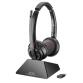 Poly Savi 8220 UC Microsoft Teams Certified DECT 1880-1900 MHz USB-A Headset