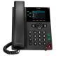 Telefono IP PolyVVX 250 a 4 linee abilitato per PoE