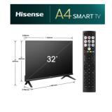 32 LED HD VIDAA TIVUSAT