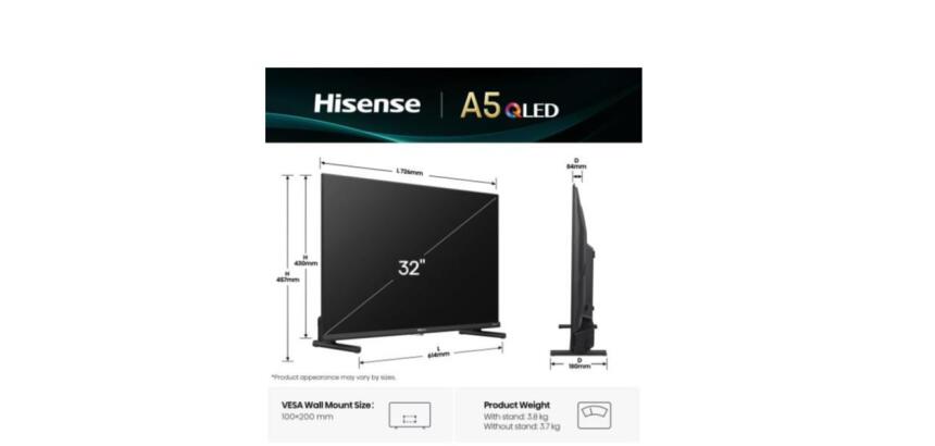 EOL 32 A59Q QLED FHD SMART VIDAA U9