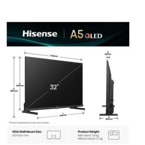 32 A59Q QLED FHD SMART VIDAA U9