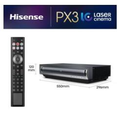 LASER TV PX3 80-150" 4K UHD TRIPLO LASER