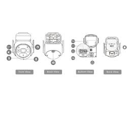 PTZ WI-FI FULL-COLOR 3 MP 2.8 MM IR