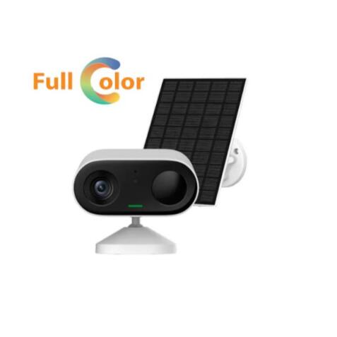 Imou Cell GO KIT 2K (3MP) Telecamera Wi-Fi Esterno/Interno Batteria Senza Fili, Rilevamento PIR/Umano, Visione Notturna a Colori, Audio Bidirezionale con Voce Personalizzata, IP65, Include Pannello solare e cavo prolunga