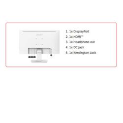 MSI Pro MP243XW computer monitor 60.5 cm (23.8") 1920 x 1080 pixels Full HD White
