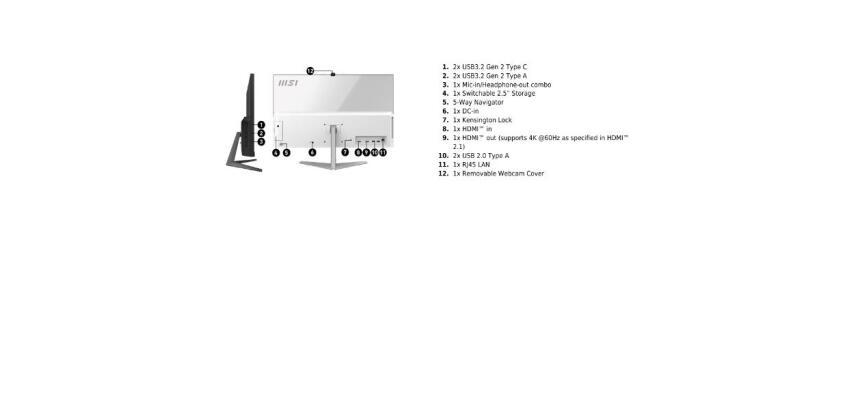 23.8  (60cm) IPS Non-touch-Intel Core 5 Processor 120U  1.4GHz  10-16GB(16GB 1)-512GB 1-Windows 11 Pro