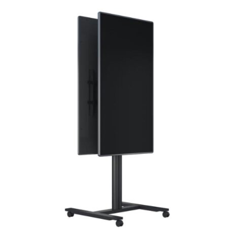 CARRELLO PER MONITOR BLACK