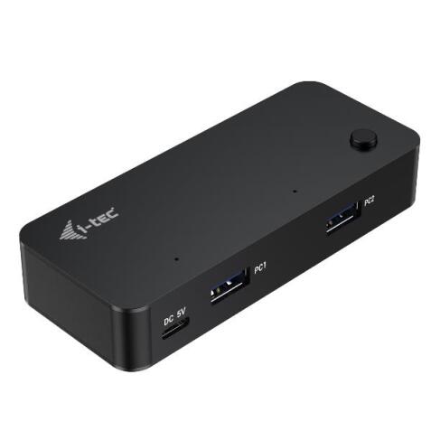 I-TEC UNIVERSAL KVM HUB 2X USB-C + 2X USB-A 3.0 PORT