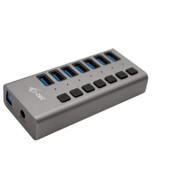 i-Tec USB 3.0 Charging HUB 7 port + Power Adapter 36 W - hub - 7 ports