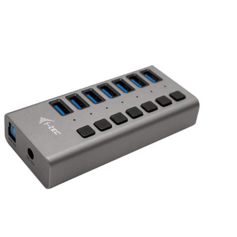 HUB USB A a 7 porte USB 3.0 - 10 W per porta + Alimentatore 36 W