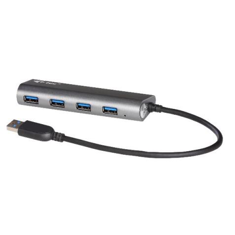HUB USB 3.0 Metal a 4 Porte - con alimentatatore