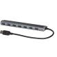 HUB USB 3.0 metallo a 7 Porte con Alimentatore
