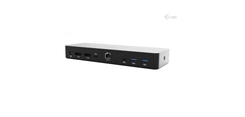 DOCK THUNDERBOLT 4 Doppio display (2xDP, 1xTB4) +5xUSB+ Power Delivery da 90 W con alimentatore