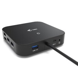 i-Tec USB-C Dual Display Docking Station with Power Delivery - docking station - USB-C / Thunderbolt 3 - DP - GigE