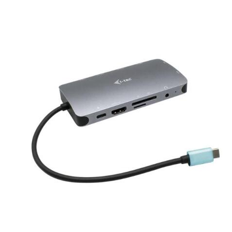 Docking Station USB-C MTL NANO HDMI / VGA, 5xUSB + RJ45 LAN + PD 100W