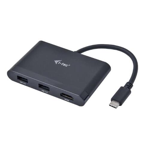 Docking Travel Video USB-C a HDMI + 2xUSB 3.0 + 1xUSB-C Dati / PD 60W