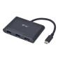 Docking Travel Video USB-C a HDMI + 2xUSB 3.0 + 1xUSB-C Dati / PD 60W
