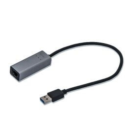 Adattatore USB 3.0 M Metal a RJ45 Gigabit Ethernet