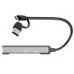 HUB Universale USB-C / USB-A a 4 Porte USB: 1x USB-C (3.2 gen1) + 3x USB 2.0