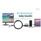 Adattatore video con cavo bidirezionale da USB-C a DisplayPort 8K/30Hz 150cm