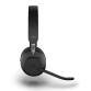 JABRA EVOLVE2 65 STEREO MS - CUFFIA BLUETOOTH STEREO - DOPPIA         CONNETTIVITÀ -VIA LINK 380 USB-A/VERSIONE COLORE BLACK-CERTIF.MS TEAMS