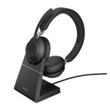 JABRA EVOLVE2 65  LINK380A MS STEREO CON SEDE DI RICARICA  BLACK