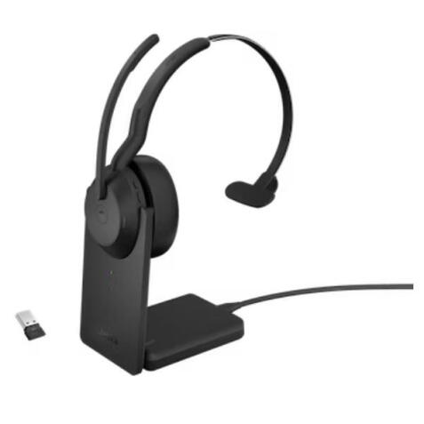 25599-899-989 Jabra Evolve2 55 Mono MS con Link 380a + Sede di ricarica