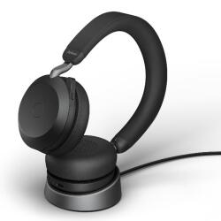 Jabra evolve2 75 - headset - with charging stand