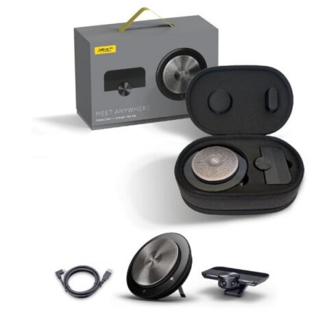 BUNDLE PANACAST ANYWHERE UC: 1 X CAMERA PANACAST +1 X JABRA SPEAK 750 UC + 1 X CAVO HUB USB 1M + 1 X BORSA PER IL TRASPORTO