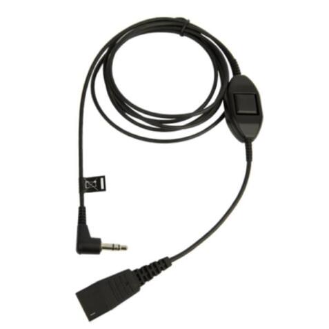 Jabra quick disconnect (QD) to 3.5mm jack cord for Alcatel