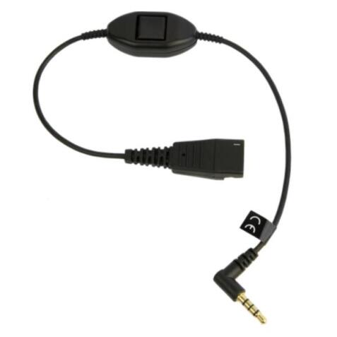 CAVO JABRA LINK 8800-00-103 PER MOBILE I-PHONE 6   6S  QD A JACK 3.5  MM