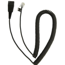 GB_CABLE W/ QD TO RJ10 PLUG SPIRAL