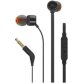 IN EAR CON MICR E CAVO PIATTO NERO