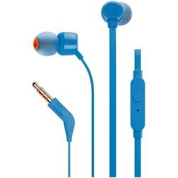 IN EAR CON MICR E CAVO PIATTO BLU