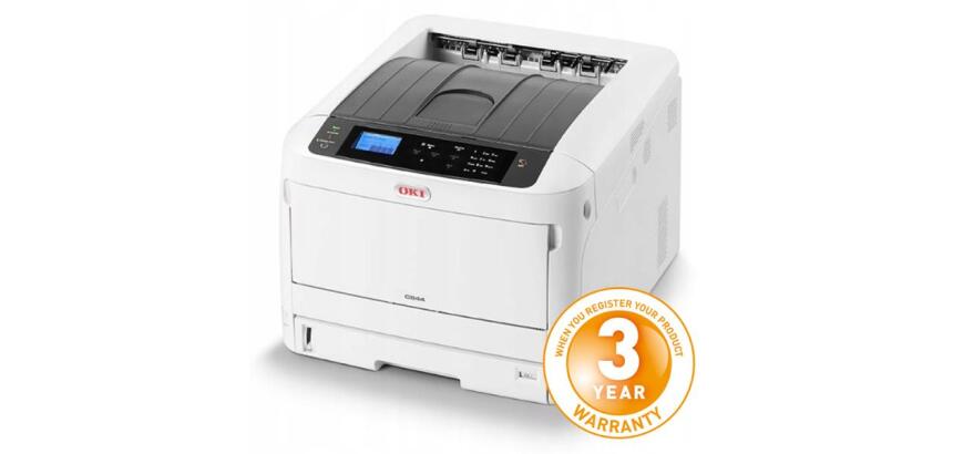 C844DN STAMPANTE LASER A3 36PPM COLORI NO WIRELESS -SCHEDA DI RETE-