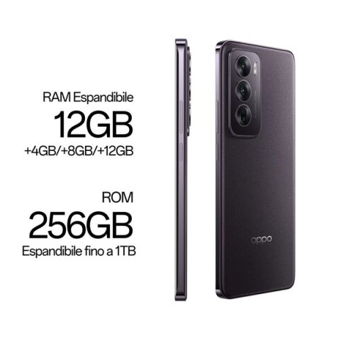 OPPO RENO12 5G 12/256 GB BLACK