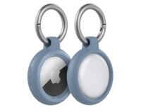 Funda protectora con llavero para localizador o rastreador OtterBox 77-94247 Sleek Case Series para Apple AirTag, azul