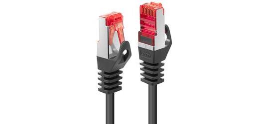 Lindy 47370 cable de red Negro 0,3 m Cat6 S/FTP (S-STP)