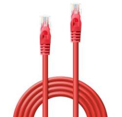 Lindy 48184 cable de red Rojo 3 m Cat6 U/UTP (UTP)