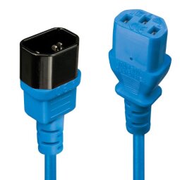 Lindy - power extension cable - IEC 60320 C14 to IEC 60320 C13 - 2 m