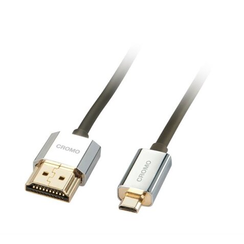 CAVO HDMI SLIM HIGH SPEED CROMO LINE 1M