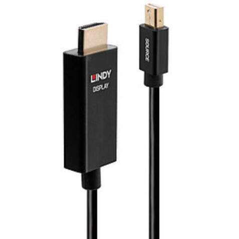 Cavo Mini DisplayPort a HDMI con HDR Attivo, 2m