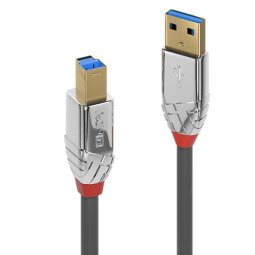 CAVO USB 3.0 TIPO A B CROMO LINE 5M