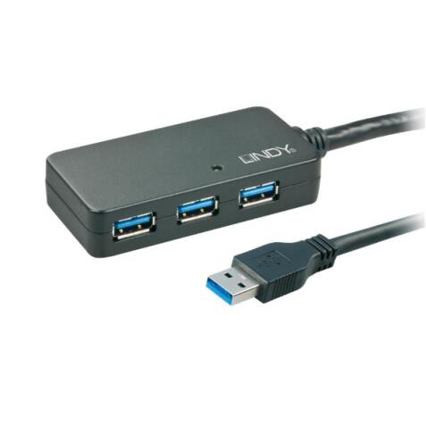 Prolunga Attiva USB 3.0 con Hub Pro, 10m