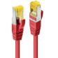 Cavo di Rete RJ45 S/FTP LSZH Rosso, 1m