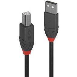 Cavo USB 2.0 Tipo A a B Anthra Line, 7.5m