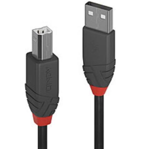 Cavo USB 2.0 Tipo A a B Anthra Line, 5m