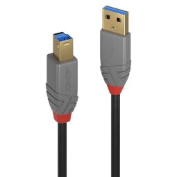 CAVO USB 3.0 TIPO A B ANTHRA LINE 5M