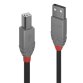 CAVO USB 2.0 TIPO A   B ANTHRA LINE  1M